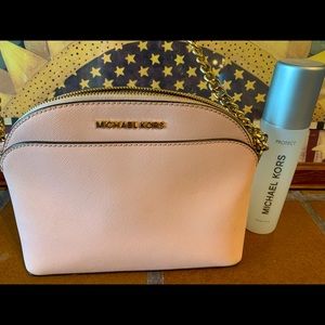 Michael Kors Dome Crossbody & Protectant Spray